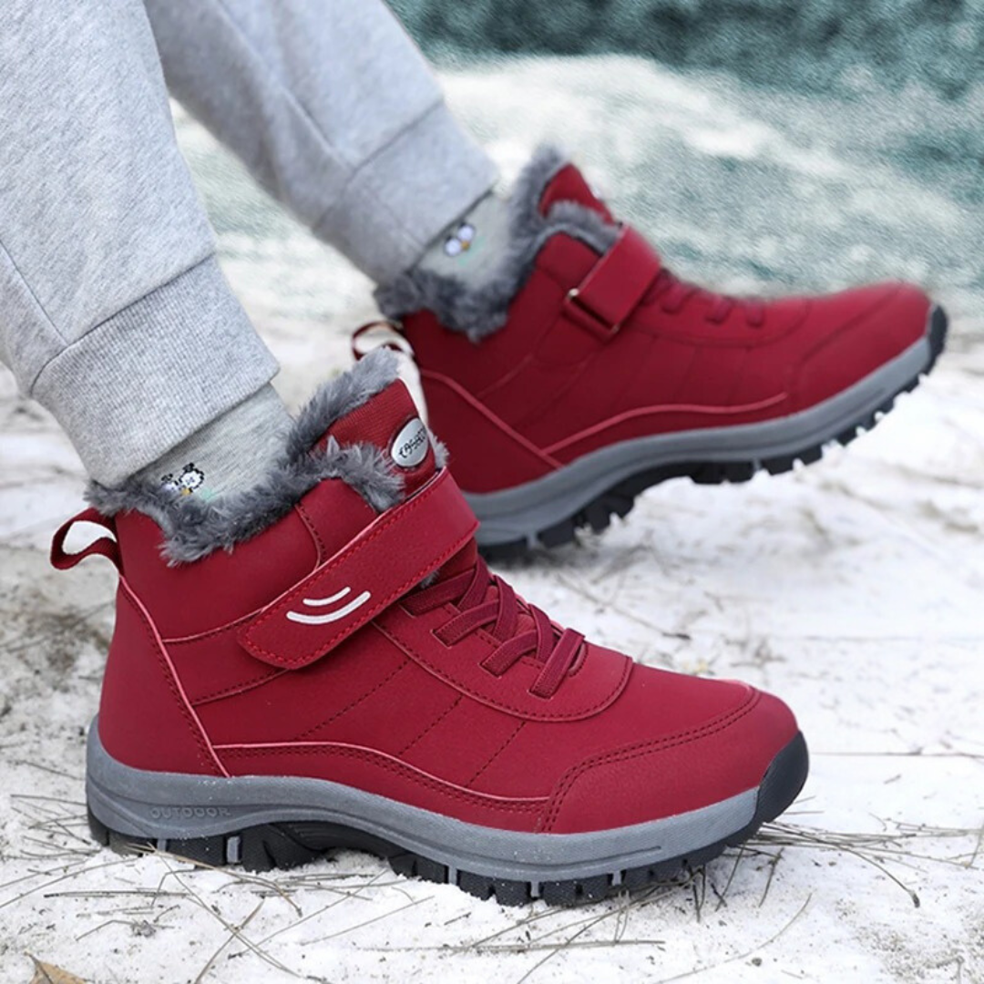 Lichtgewicht damessnowboots met bont