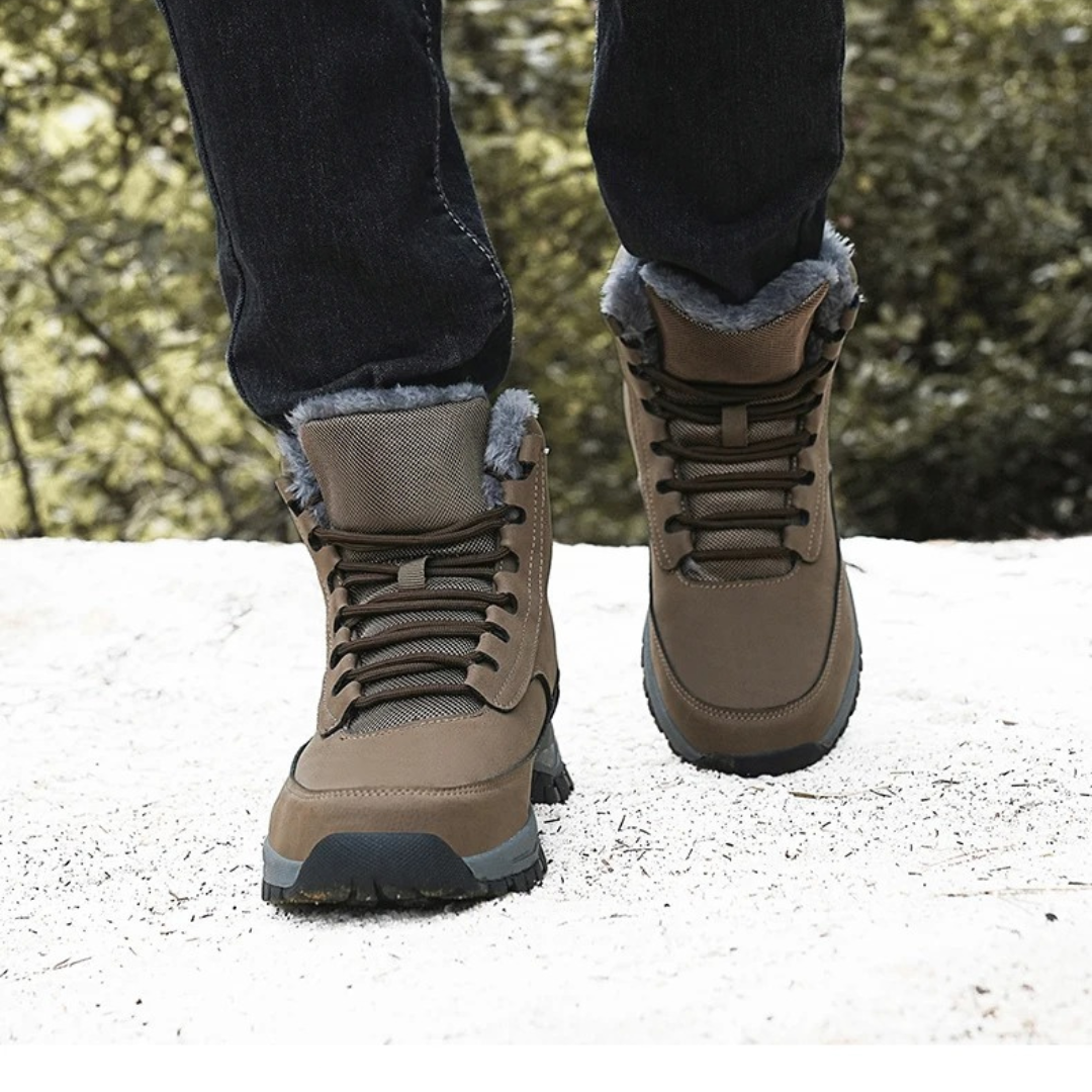 Heren Winter Snow Laarzen met Bont