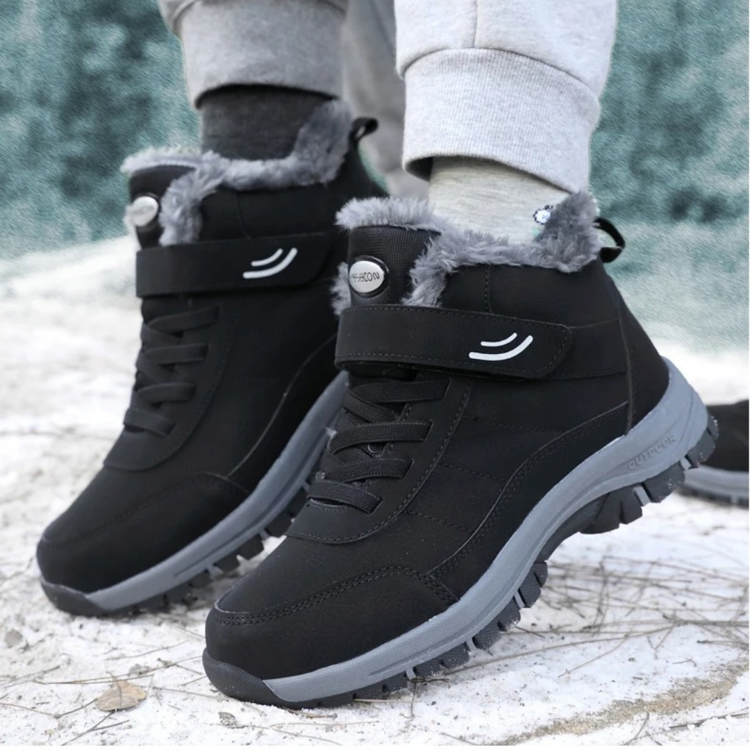 Lichtgewicht damessnowboots met bont