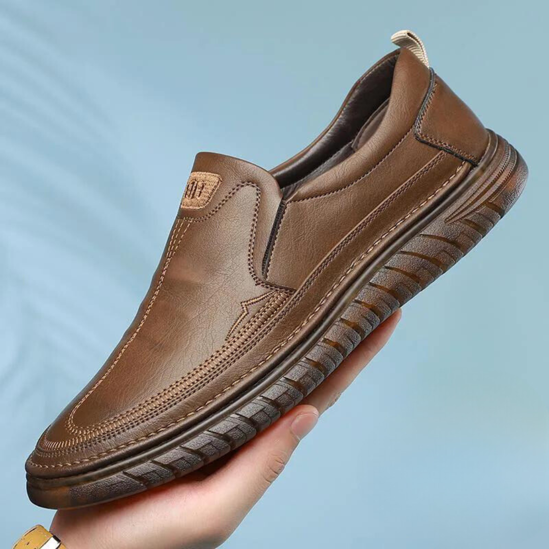 Lederen Stijl Instap Herenschoenen Loafers