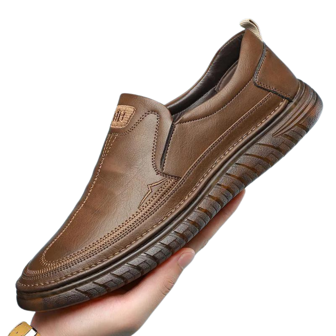 Lederen Stijl Instap Herenschoenen Loafers