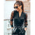 Variant image for Dames Blouse Elegante Diepe V-hals Vloeiende Snit Hoogwaardige Stof-1