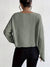 Dames T-shirt Geribbeld Ronde Halslijn Katoenmix-3