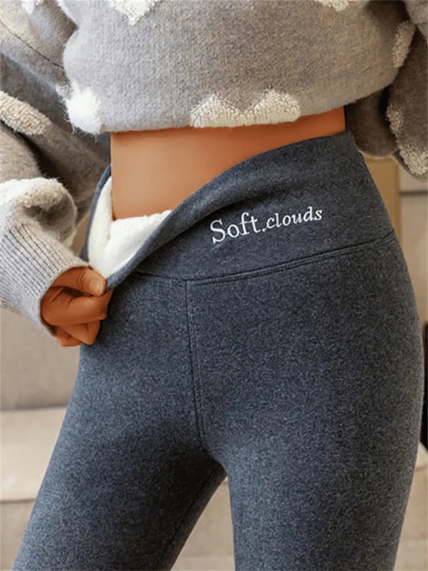 Dames Sportlegging Fleece Thermo Comfortabel en Warm 1