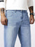 Heren Jeans Rechte Pasvorm Hoogwaardige Denim-5
