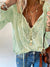 Variant image for Witte Blouse Dames Unieke Stijl Met Puntige Details Katoen-3