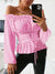 Witte Blouse Dames met Rüsch-Details Elegante Pasvorm Hoogwaardige Stof-2