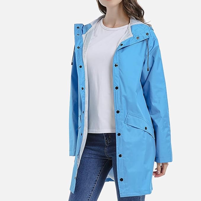 Windjack Regenjas Trench Coat voor dames