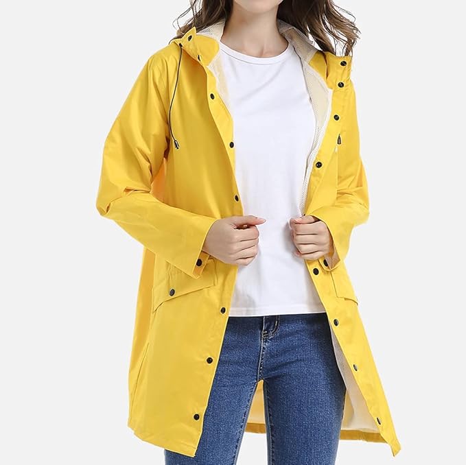 Windjack Regenjas Trench Coat voor dames