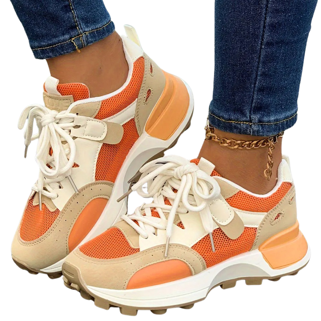 Vrouwen Ademend Gekleurde Sneakers