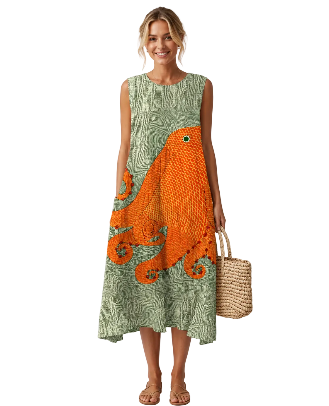 Dames Casual Jurk Lichtgewicht