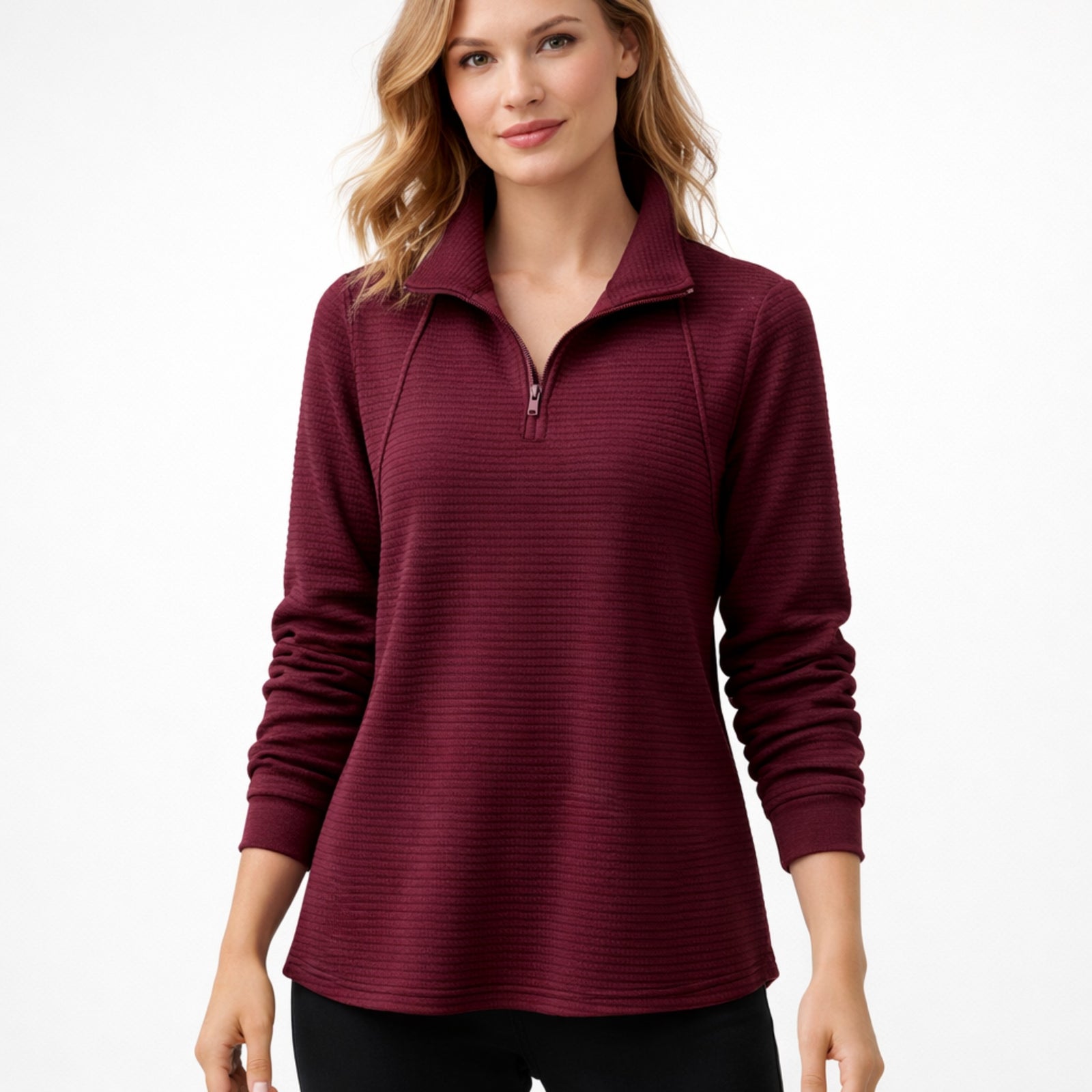 Dames Sweatshirt Casual Stijl met Moderne Pasvorm