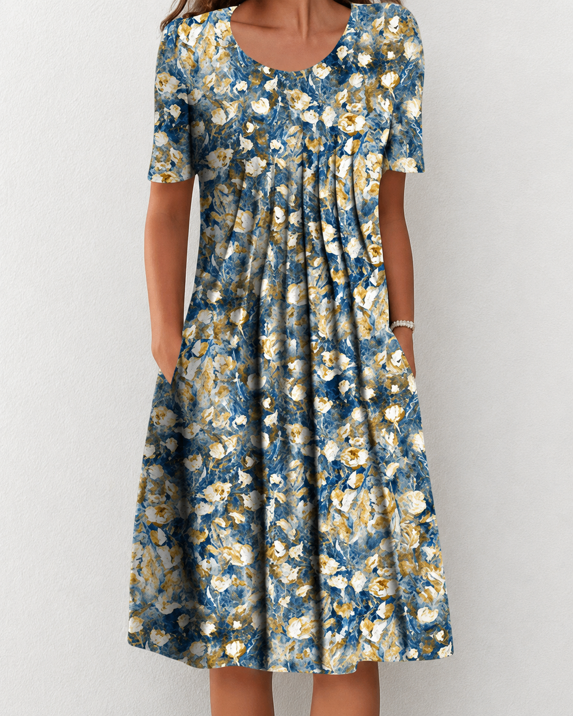 Dames Zomerjurk Bloemenprint