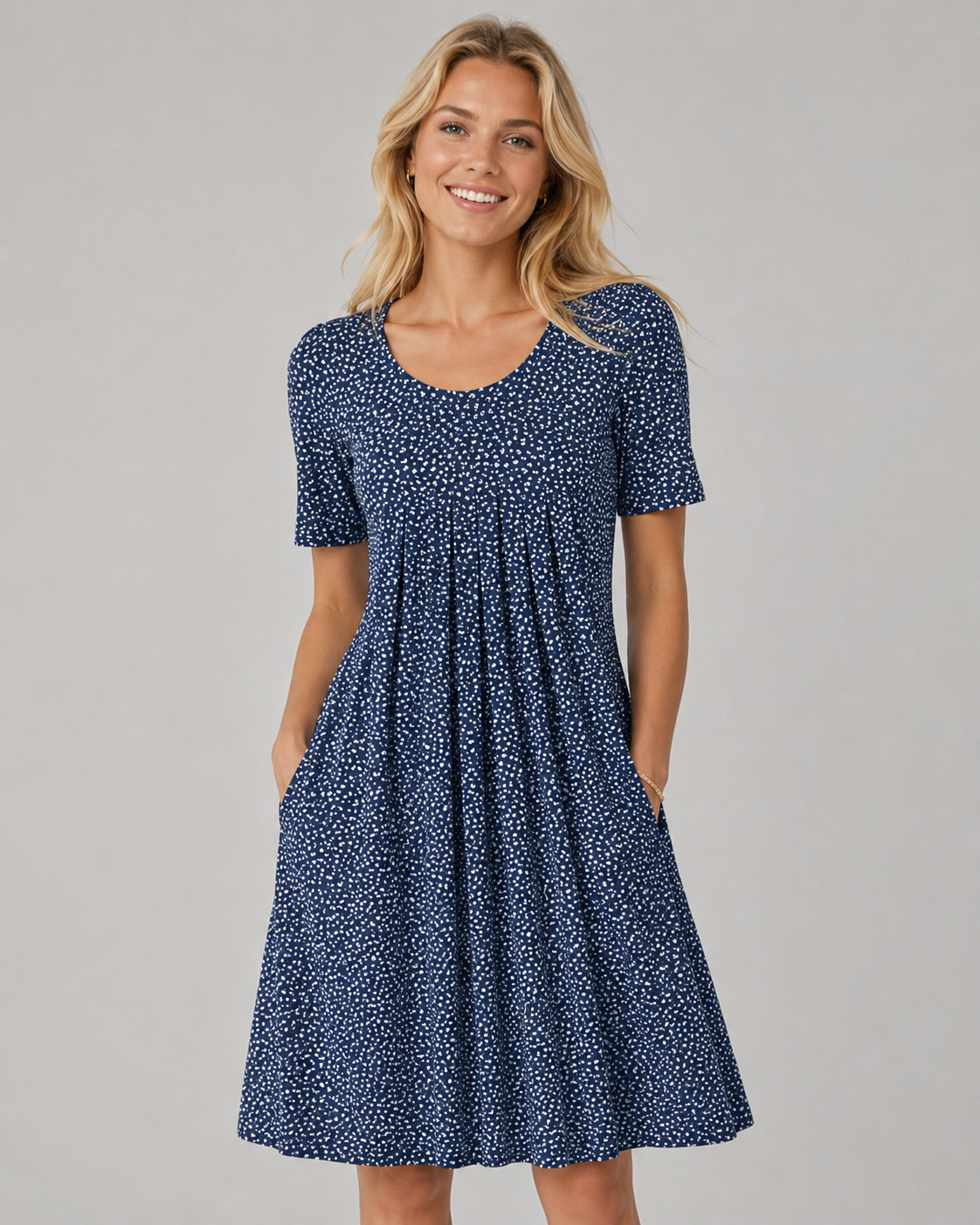 Dames Zomerjurk Bloemenprint