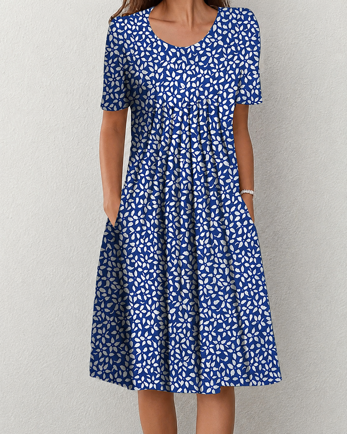 Dames Zomerjurk Bloemenprint