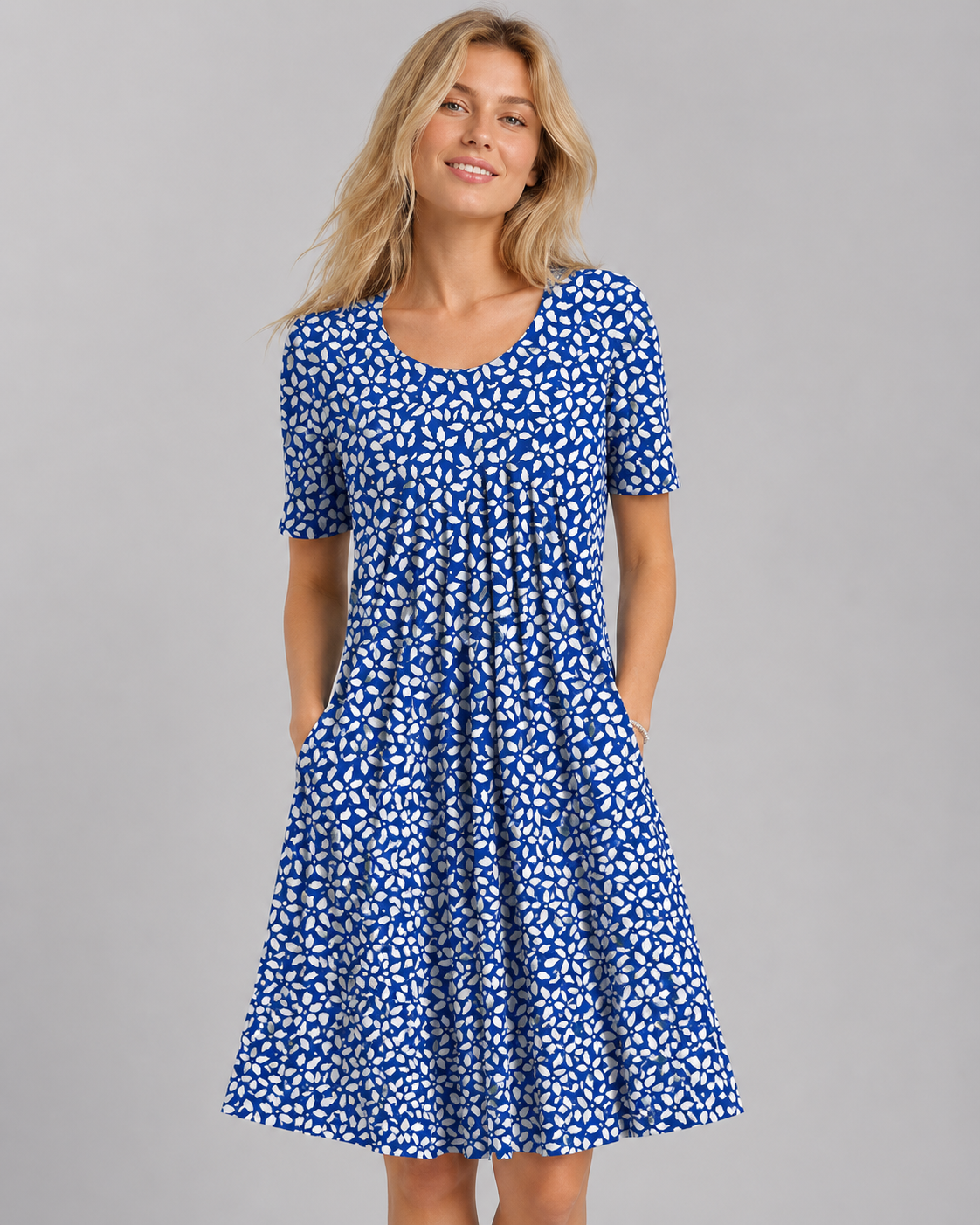 Dames Zomerjurk Bloemenprint