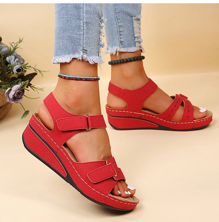 Orthopedische platformsandalen voor dames