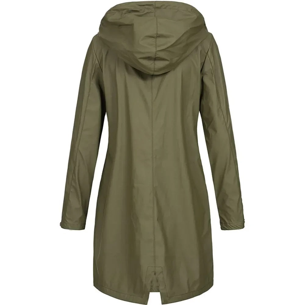 Windjack Regenjas Trench Coat voor dames