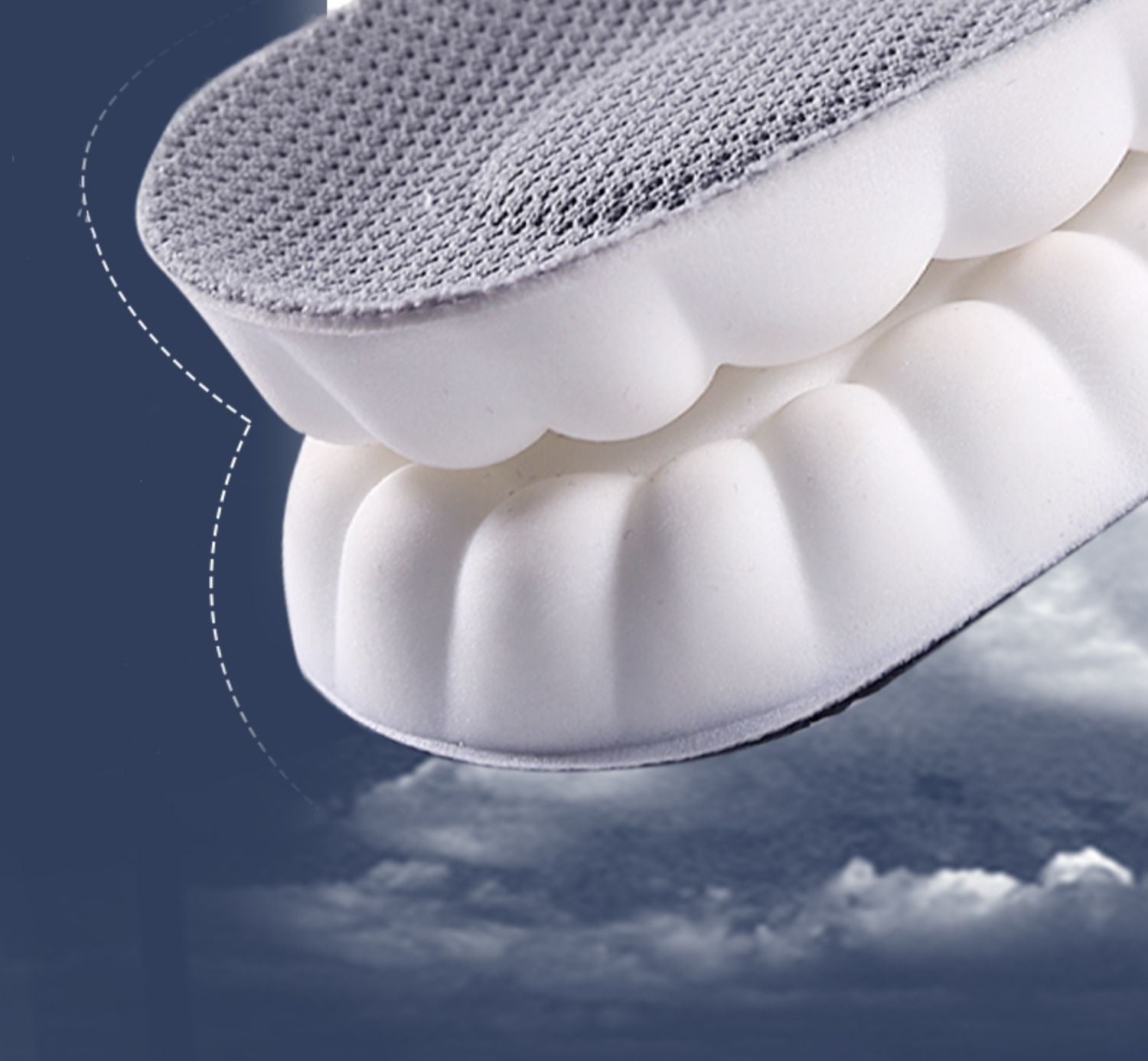 Ultrazachte voetbooginzetstukken