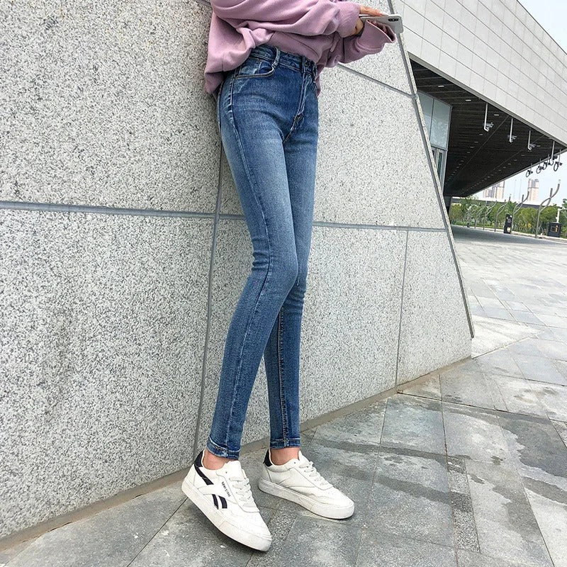 Dames Klassieke Stretch Jeans