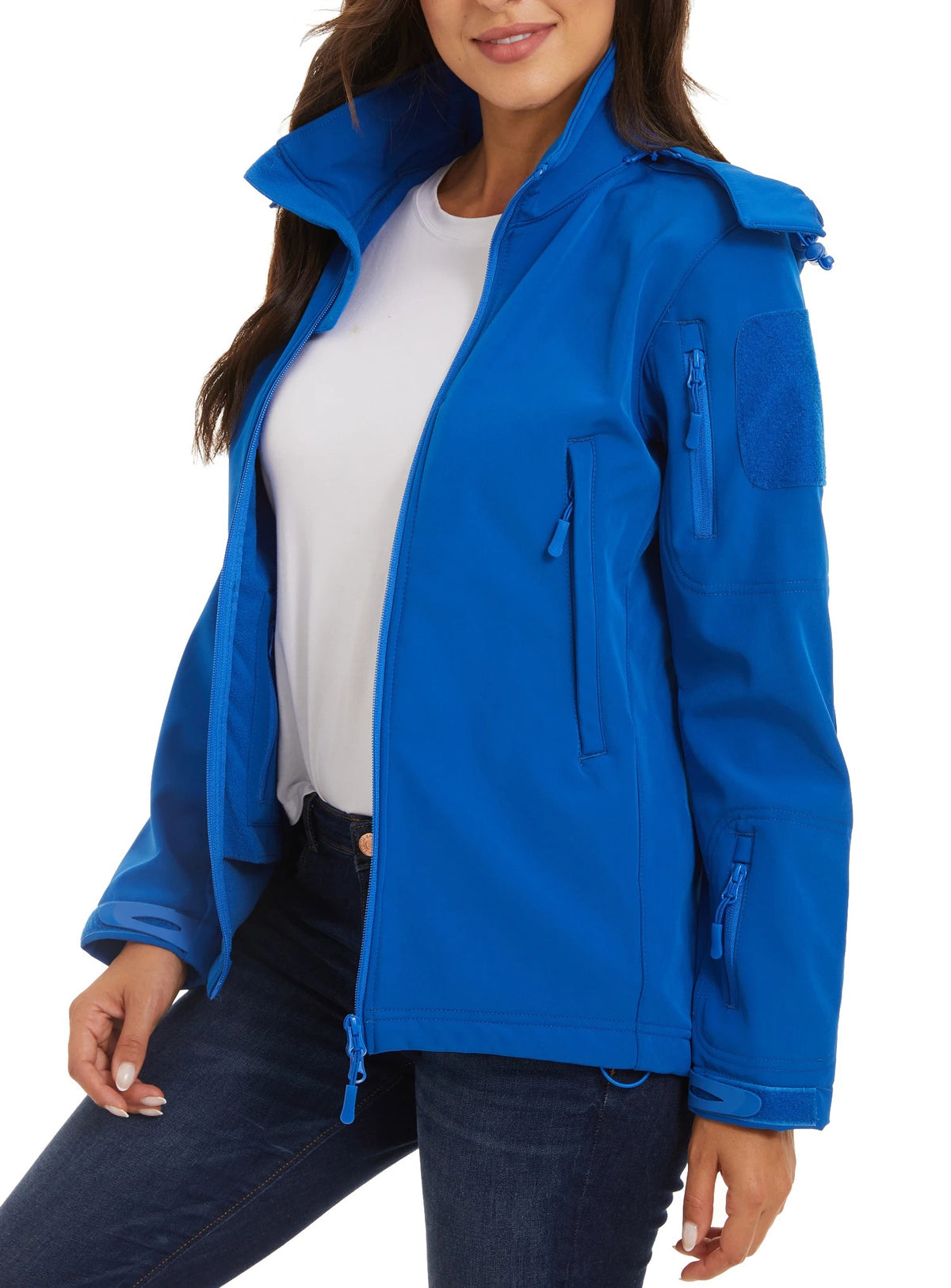 Dames Soft Shell Fleece Jas