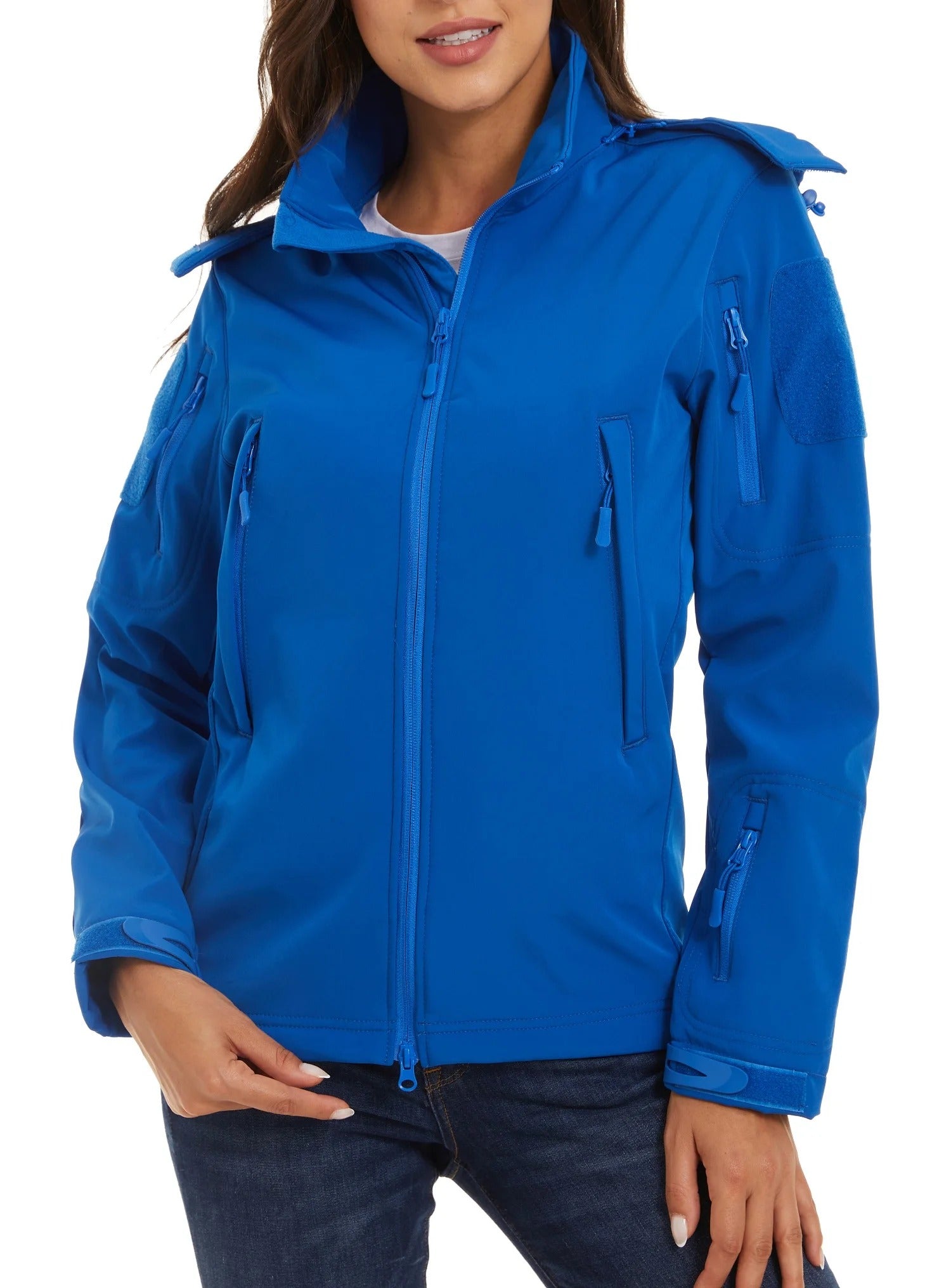 Dames Soft Shell Fleece Jas