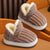 Antislip kinderslippers met zachte zool en pluche