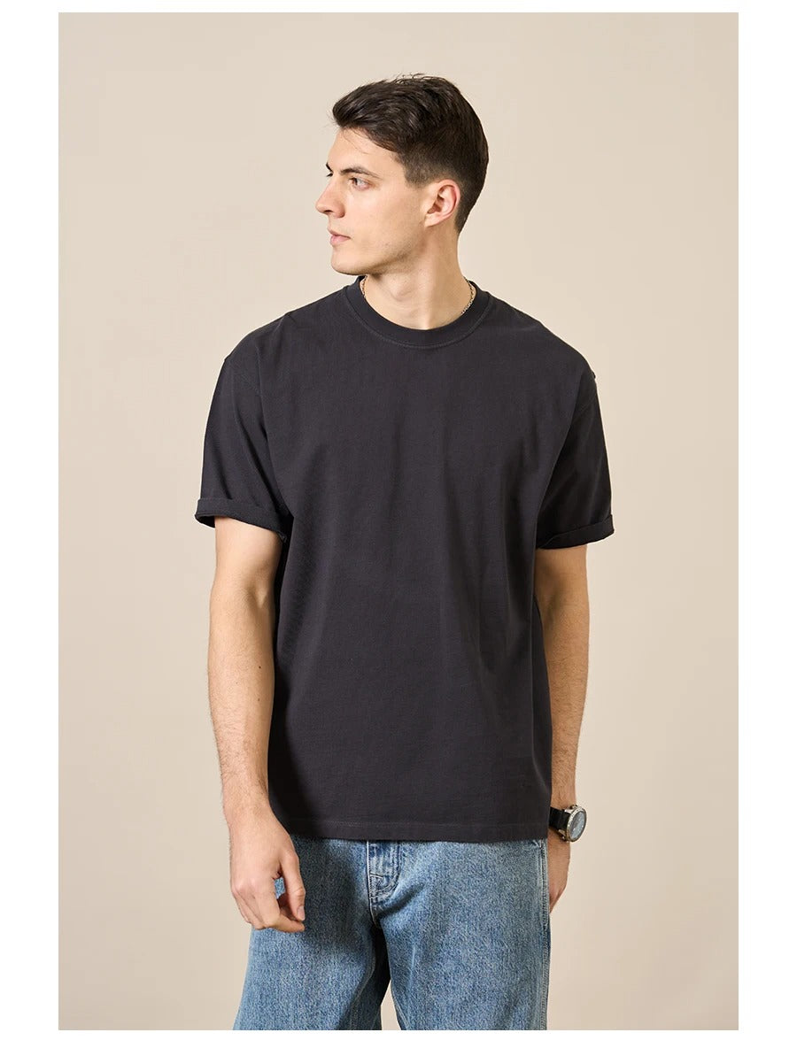 Katoenen heren-T-shirt van hoge kwaliteit