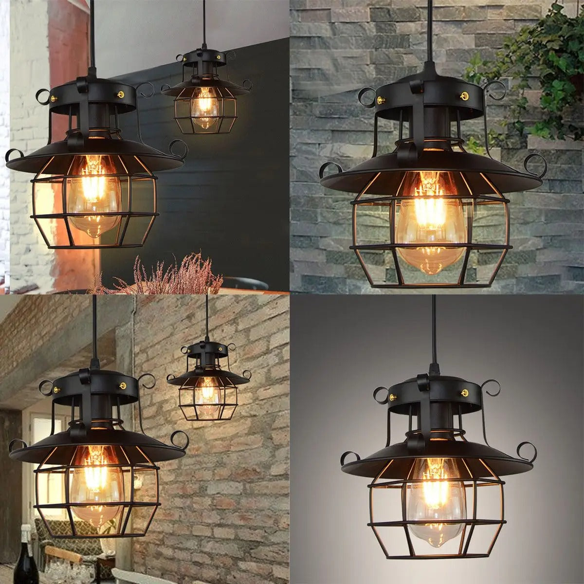 Retro Industriële Hanglamp