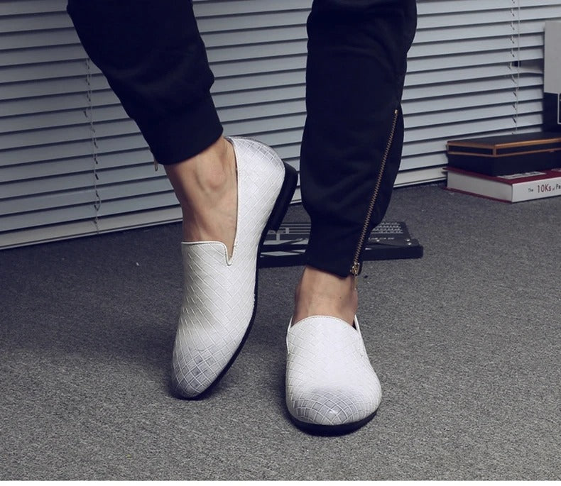 Geweven Loafer Herenschoenen