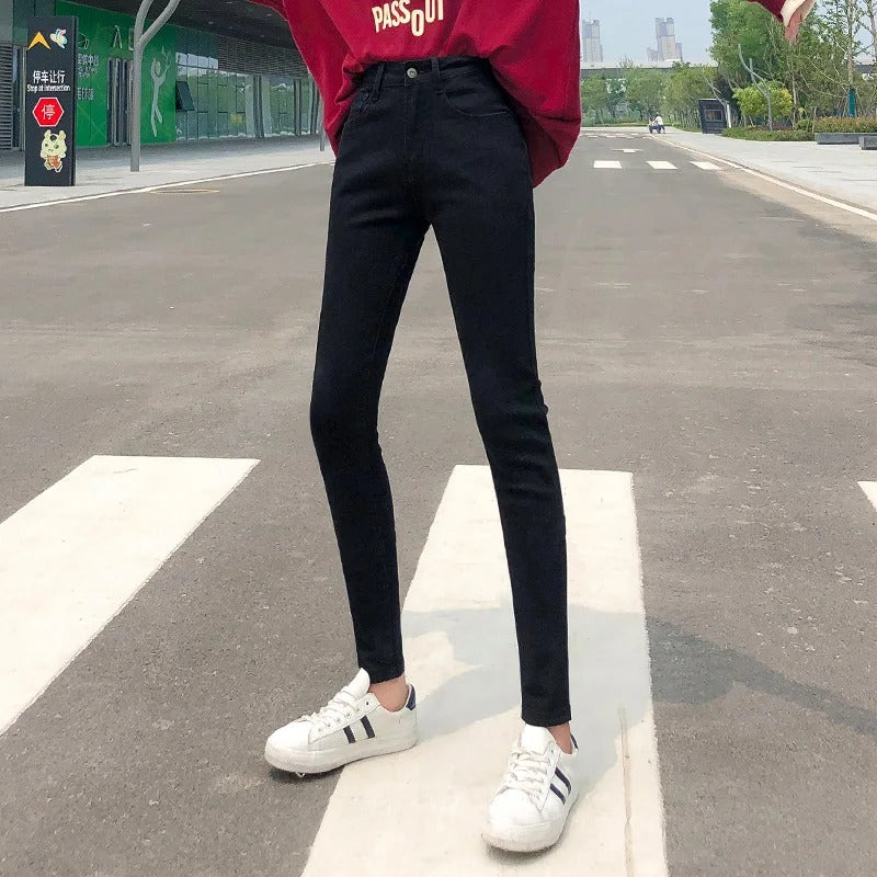 Dames Klassieke Stretch Jeans