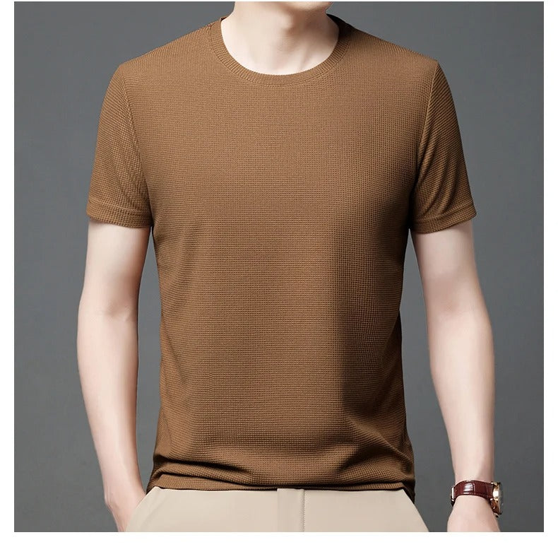 Heren Wafel T-shirt