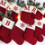 Kerstbrief gebreide sokken