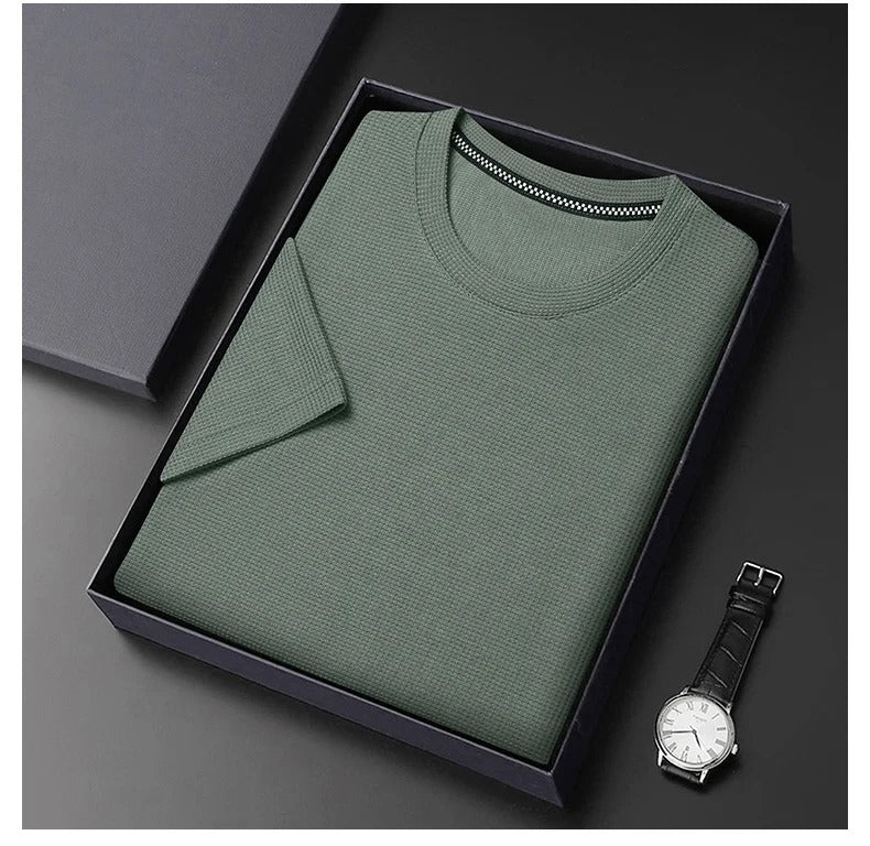 Heren Wafel T-shirt