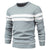 Heren O-neck Lappendeken Trui