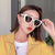 Ronde Cat Eye Zonnebril