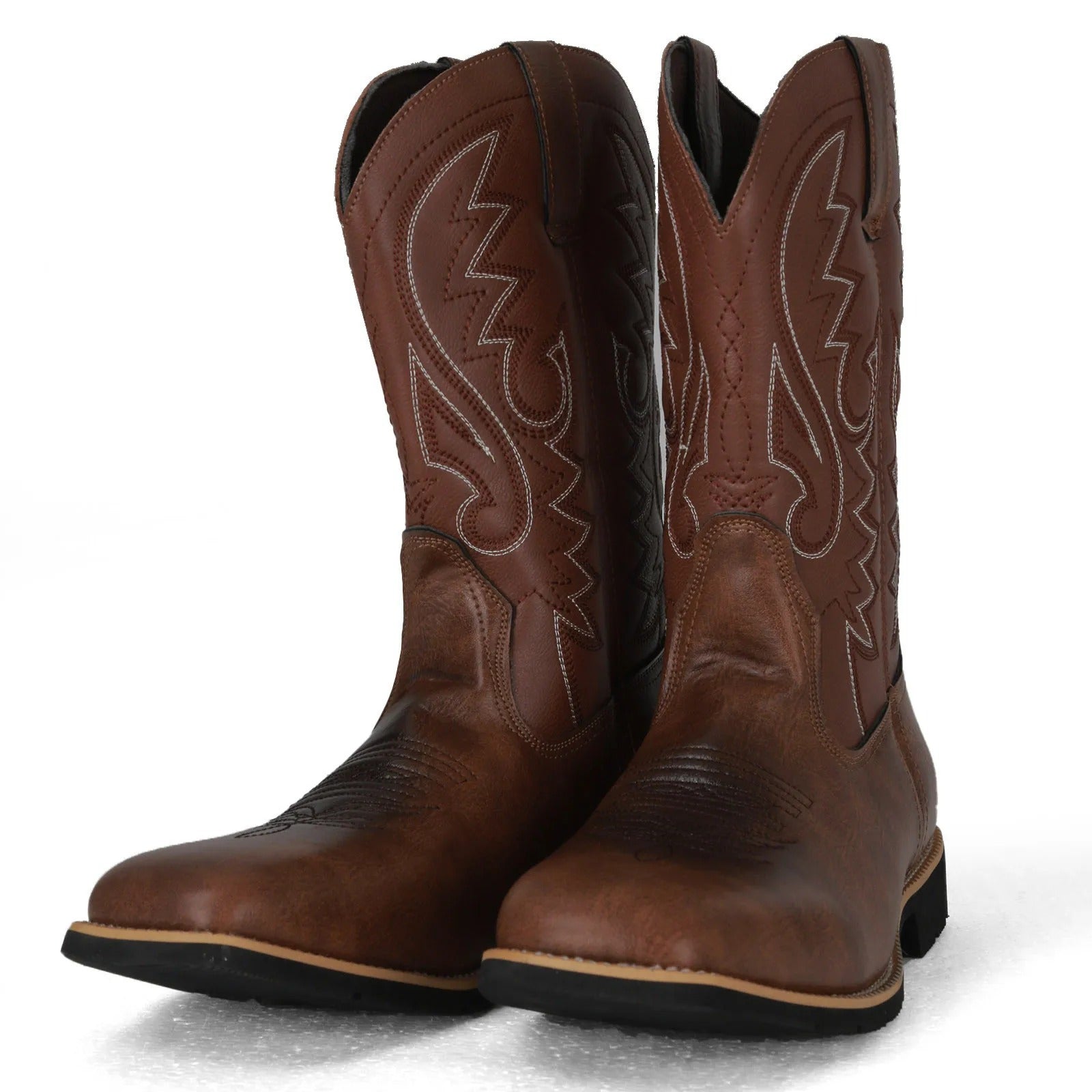 Leren cowboylaarzen voor heren
