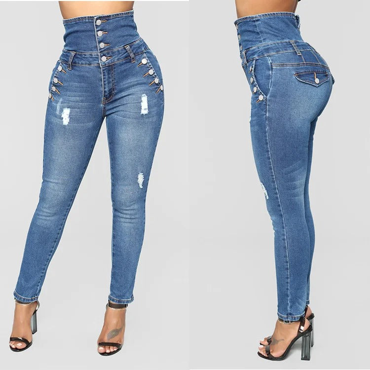 Dames Denim Broek