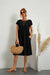 Variant image for Dames Galajurk Elegante Stijl Luxe Materiaal-17
