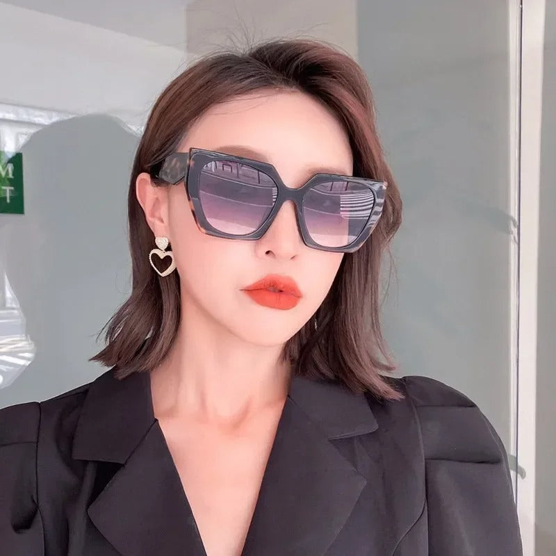 Ronde Cat Eye Zonnebril