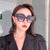 Ronde Cat Eye Zonnebril
