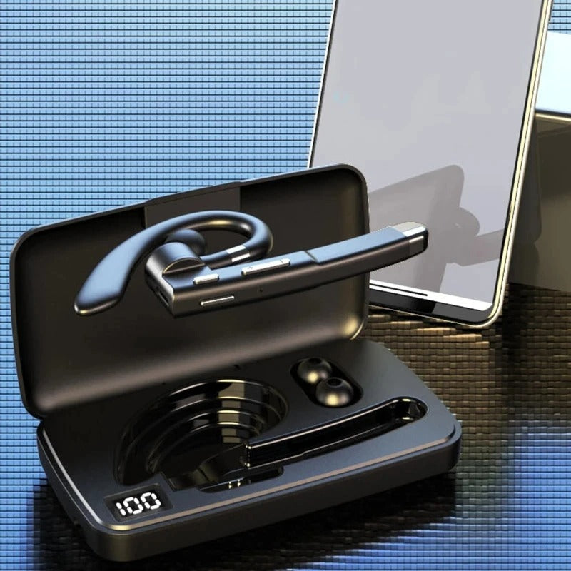 Digitaal display noice cancellation - waterproof sport oortjes