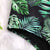 Damesbadpak met bloemenprint en ruches