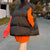 Warme donsvest voor dames