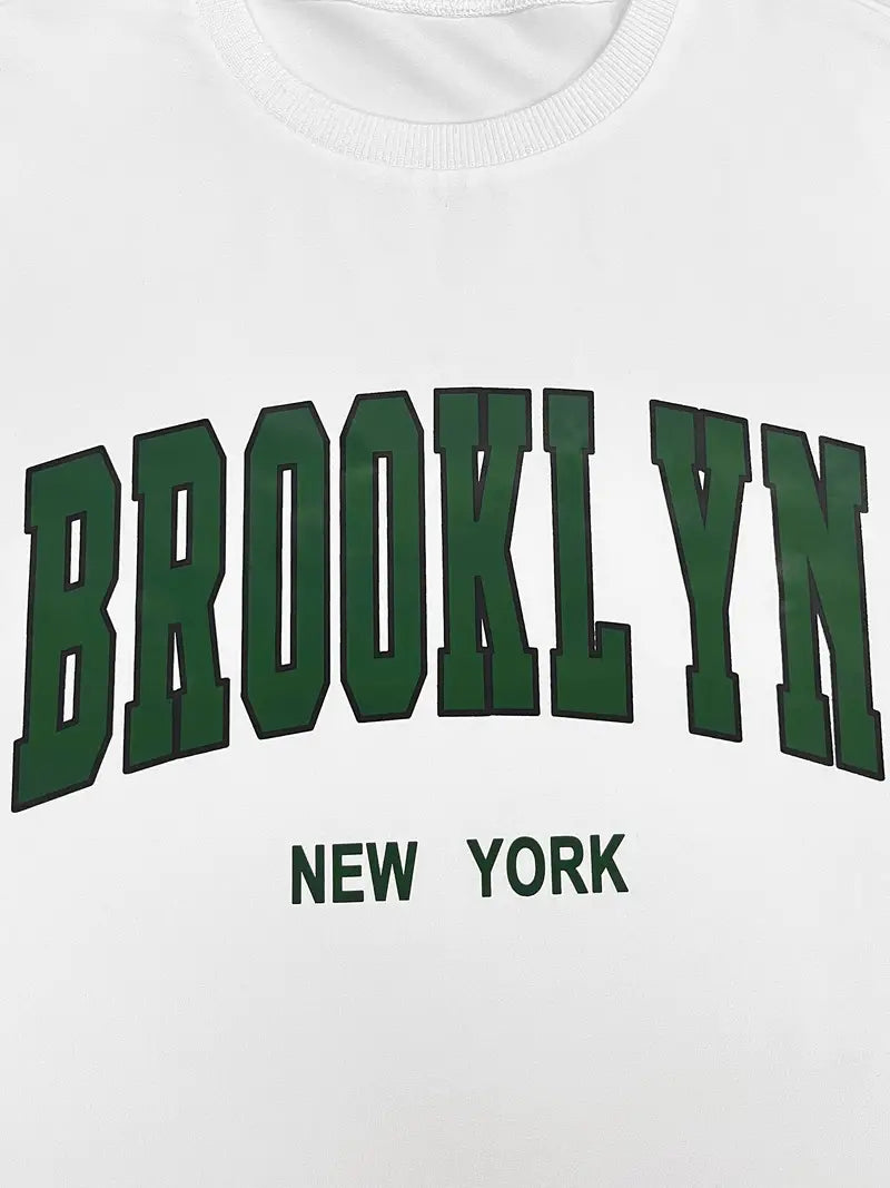 Dames T-shirt Lange Mouwen Cirkelvormige Hals Katoenmix-5