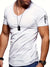 Variant image for Heren T-Shirt V-Hals Casual 100% Katoen-54