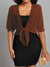 Variant image for Dames Blouse Lente Open Front 100% Katoen Ademend Casual-9