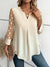Variant image for Dames Top Lange Mouwen Ingekeepte Halslijn Aangenaam Materiaal-1