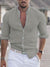 Variant image for Heren Linnen Shirt Casual Ademend 100% Linnen-3
