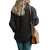 Dames oversized fluffy fleece jas